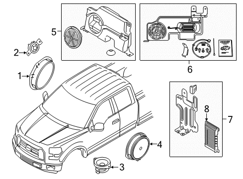 2020 Ford F-150 Sound System Diagram 7