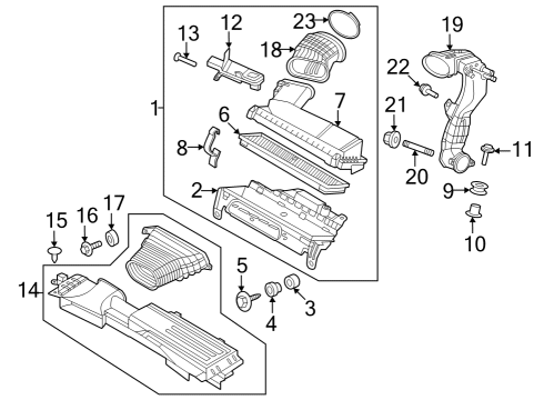 2023 Ford Escape STUD Diagram for -W721575-S442