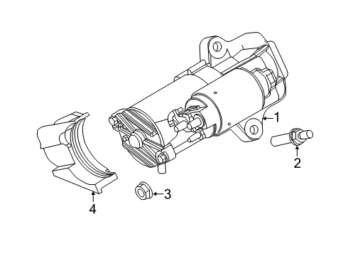 2023 Lincoln Corsair Starter Diagram