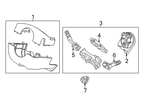 2019 Ford Police Interceptor Utility Adjustable Brake Pedal Diagram 1