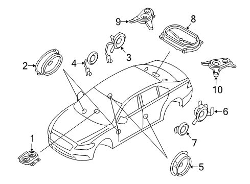 2020 Lincoln Continental Sound System Diagram 4