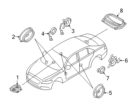 2020 Lincoln Continental Sound System Diagram 3