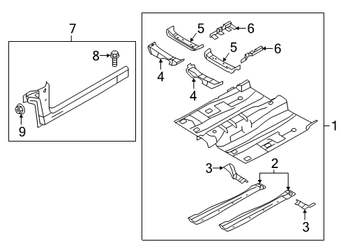 2020 Lincoln Continental Floor Diagram