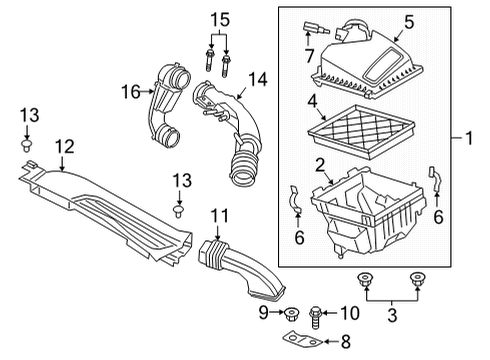 2021 Ford Bronco Sport Filters Diagram 2