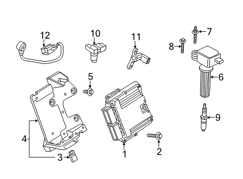 2023 Ford Mustang Ignition System Diagram 1