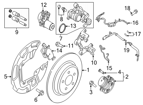 2022 Ford Edge CONTROL Diagram for M2GZ-2C219-A