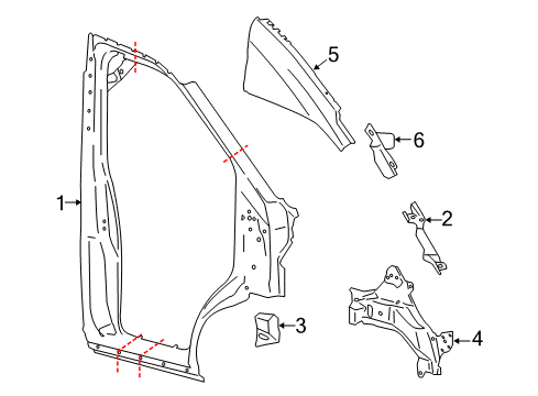 2020 Ford Transit Aperture Panel Diagram 2