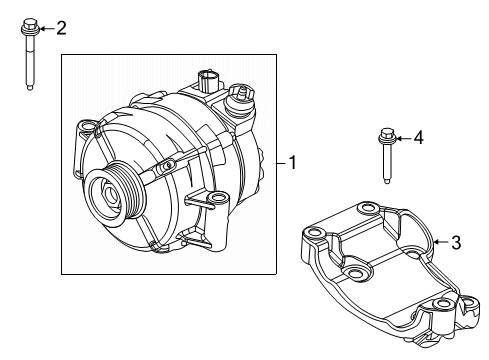 2021 Ford F-250 Super Duty Alternator Diagram 2