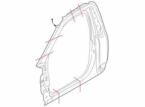 2024 Ford F-250 Super Duty Aperture Panel Diagram 2