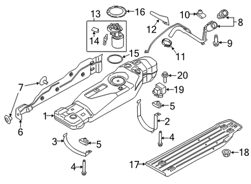 2022 Ford F-150 Senders Diagram 8