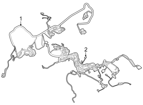 2023 Ford F-250 Super Duty WIRING ASY - MAIN Diagram for PC3Z-14401-ANA