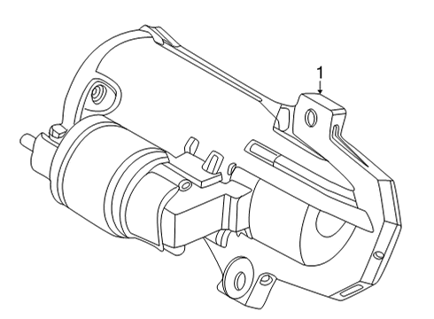 2022 Ford Maverick Starter Diagram