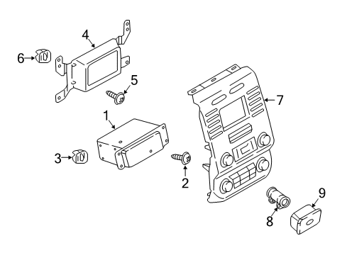 2022 Ford F-350 Super Duty Sound System Diagram 3