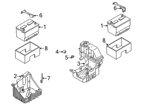 2022 Ford F-250 Super Duty Battery Diagram 3