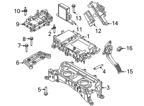 2023 Ford Mustang Mach-E Fuel Supply Diagram