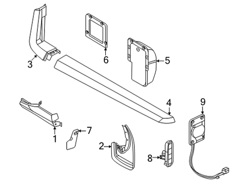 2022 Ford Maverick PIN - TRIM Diagram for -W720994-S300