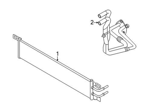 2022 Ford Maverick Oil Cooler Diagram 4