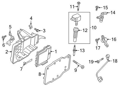 2021 Ford Transit Connect Ignition System Diagram 1