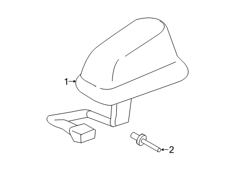 2020 Ford F-150 Roof Lamps Diagram 1