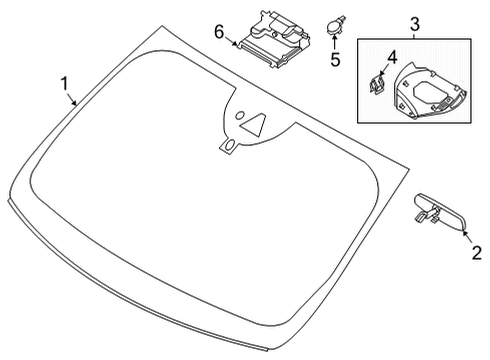 2022 Ford Bronco Sport Wipers Diagram 3