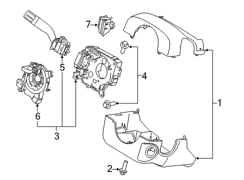 2021 Ford Expedition Switches Diagram 2