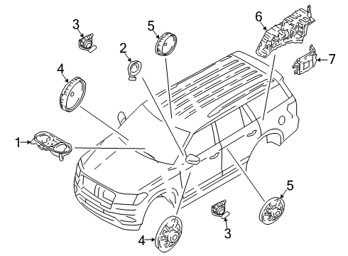 2020 Lincoln Navigator Sound System Diagram 2