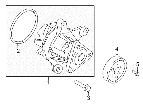 2020 Ford Fusion Water Pump Diagram 4