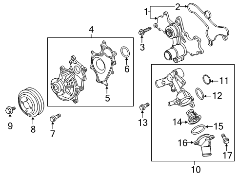 2020 Ford F-150 Water Pump Diagram 3