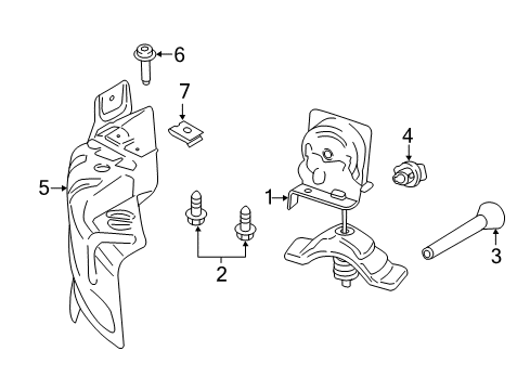 2020 Ford F-150 Spare Tire Carrier Diagram