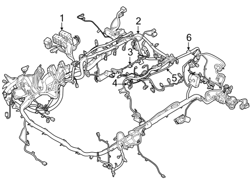 2024 Ford Mustang Wiring Harness Diagram 2