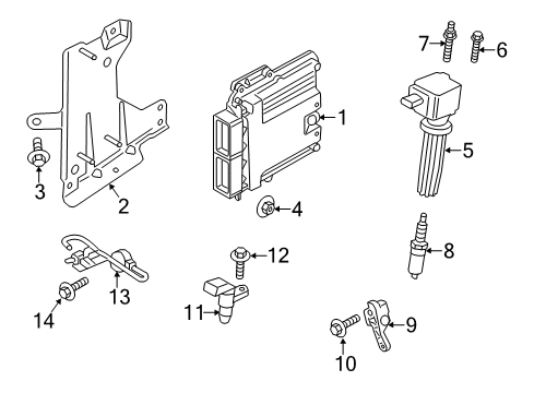 2020 Ford Fusion Powertrain Control Diagram 6