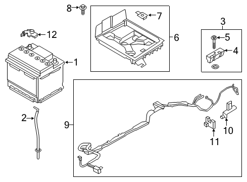 2020 Ford Fusion Battery Diagram 1