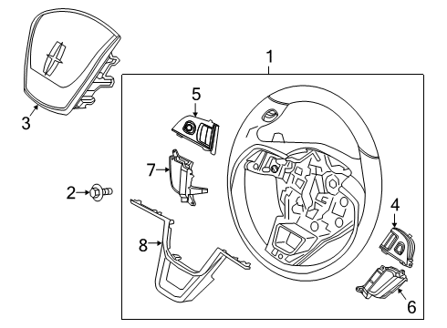 2021 Lincoln Corsair Cruise Control Diagram 2