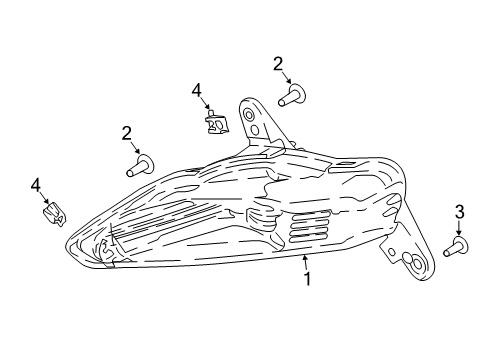 2020 Ford Expedition Fog Lamps Diagram 1