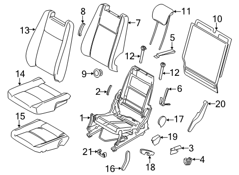 2022 Ford Transit Connect Third Row Seats Diagram