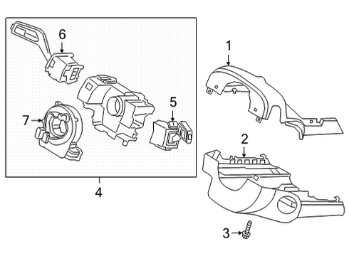 2023 Ford Bronco Sport Switches Diagram 3