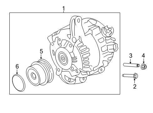 2021 Ford Mustang Alternator Diagram 2