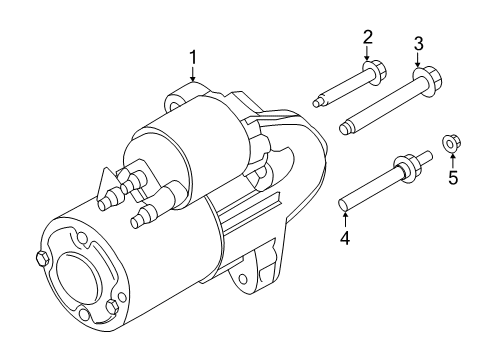 2020 Ford Fusion Starter Diagram 1