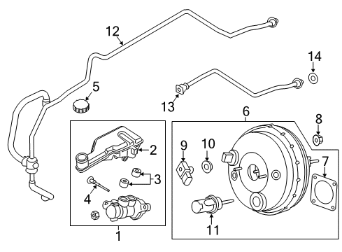 2020 Lincoln MKZ Dash Panel Components Diagram 1