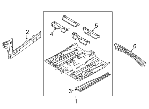 2020 Ford Edge Floor Diagram