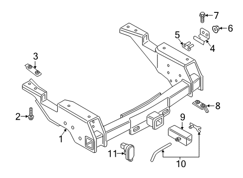 2017 Ford F-250 Super Duty CLIP Diagram for LC3Z-19A326-A