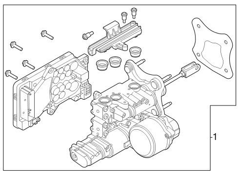 2024 Ford Expedition Components On Dash Panel Diagram