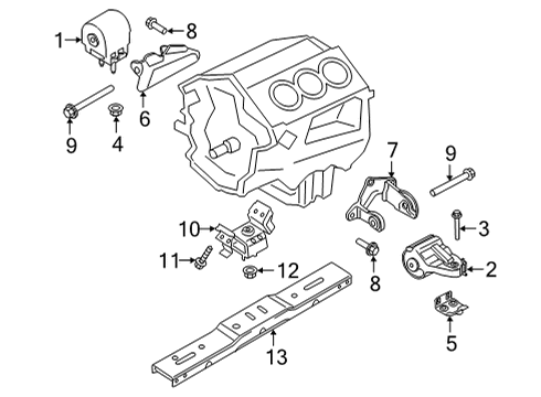 2023 Ford F-150 Automatic Transmission Diagram 4