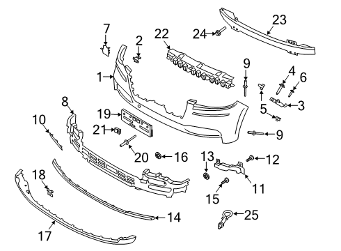 2022 Lincoln Aviator PANEL Diagram for LC5Z-17626-AB