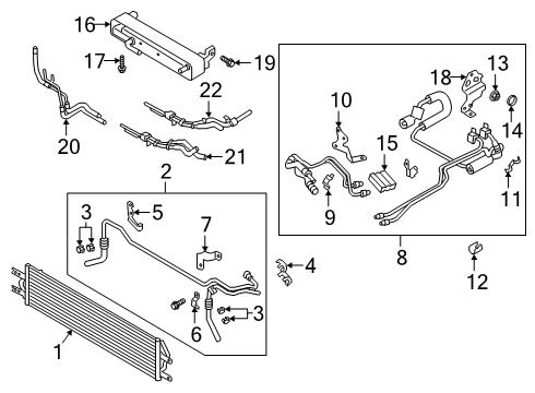 2023 Ford Police Interceptor Utility BRACKET Diagram for L1MZ-7B147-C