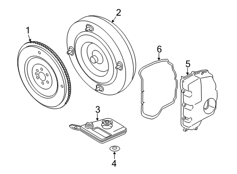 2020 Lincoln MKZ Transaxle Parts Diagram 2