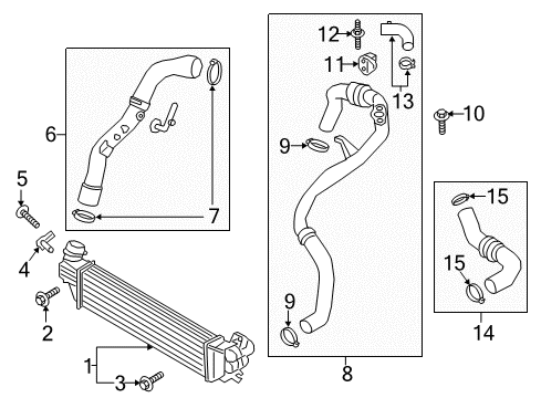 2020 Lincoln Continental Intercooler Diagram 1