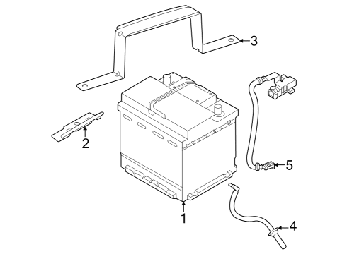 2021 Ford Escape Battery Diagram 1