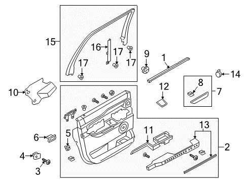 2023 Ford Expedition Rear Door Diagram 4