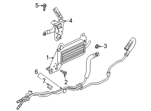 2021 Ford F-150 Trans Oil Cooler Diagram 6